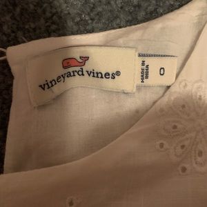 Vineyard Vines white dress
